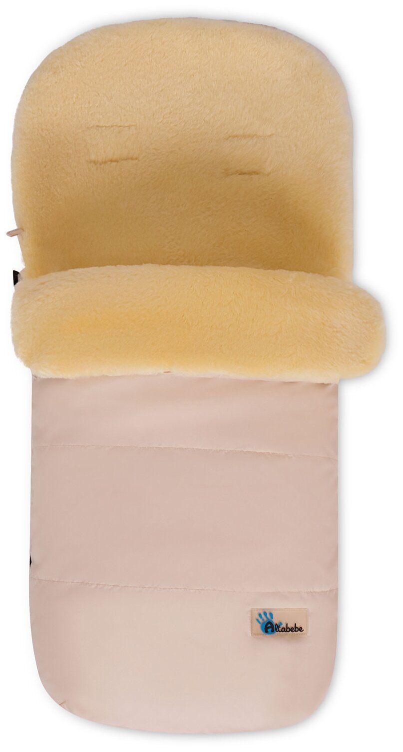 Зимний конверт Altabebe Lambskin-Footmuff MT2200-LP (Beige 61)