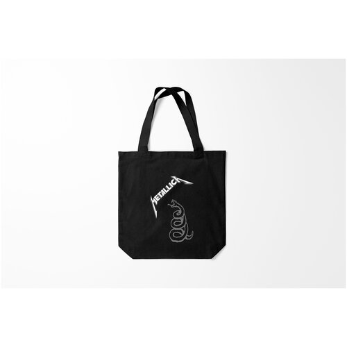 фото Сумка-шоппер / 40х40 см / рок / metallica burnettie