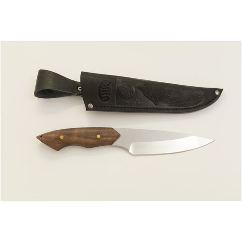 фото Туристический нож златоустовский «витязь» нр5, сталь: эи-107, рукоять: орех ооо ззосс