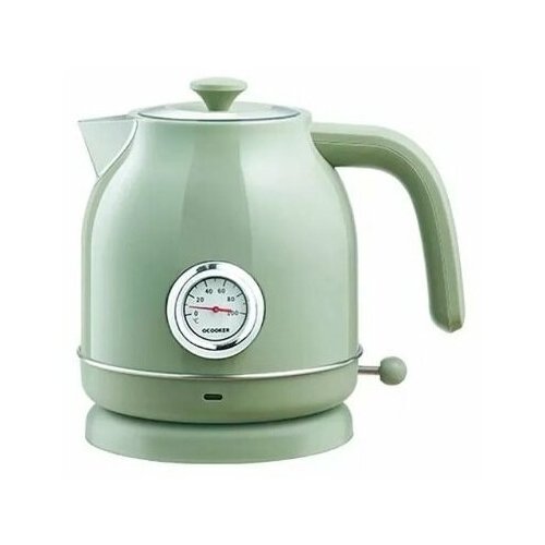 фото Чайник с датчиком температуры xiaomi qcooker electric kettle qs-1701 (зеленый)