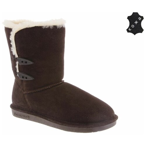 Женские угги Bearpaw Abigail 8 шоколадные (37)