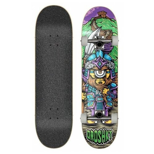 фото Скейтборд в сборе droshky deck minion series chinese warrior 8x31.75