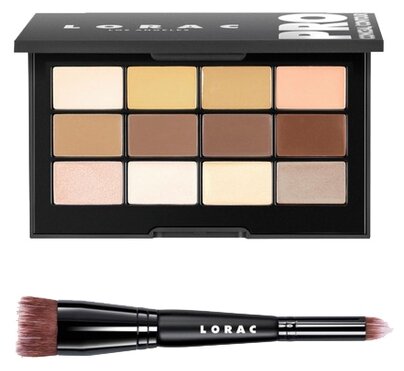 Lorac Набор Pro Conceal/Contour Palette and Brush