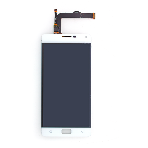 Дисплей (экран) в сборе с тачскрином для Lenovo Vibe P1 белый аккумулятор для телефона lenovo vibe p1 bl244
