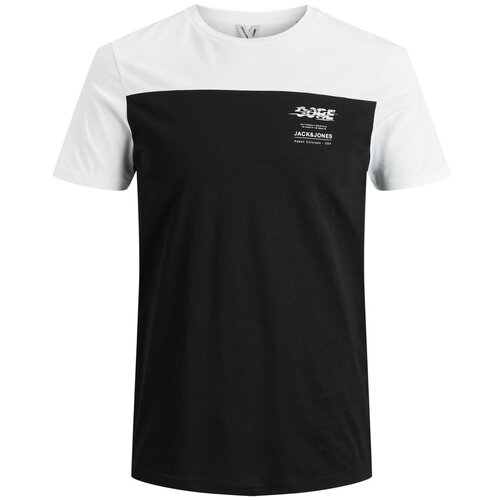 фото Футболка jack & jones 12189215 размер 50/l, black/white