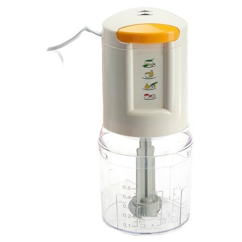 Измельчитель LuazON LBR-27 пластик 300 Вт 05 л белый 160400₽