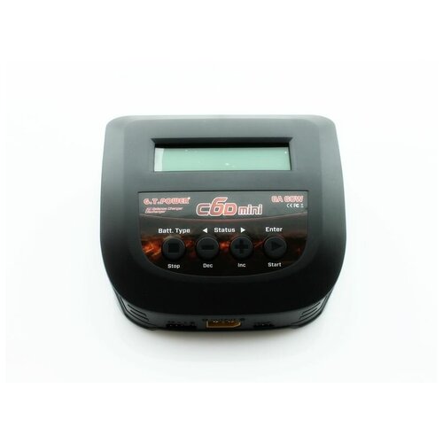 Универсальное зарядное устройство GTPower C6D Mini 60W 220В 6A-GTP-C6DMINI 5150₽