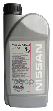 Масло Трансмиссионное At-Matic D, 1Л NISSAN арт. KE908-99931-R