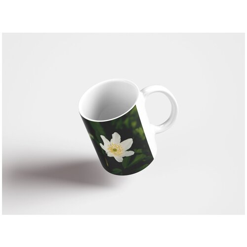 фото Кружка "древесные анемоны, белый, весна 320 мл. белая" lotsprints