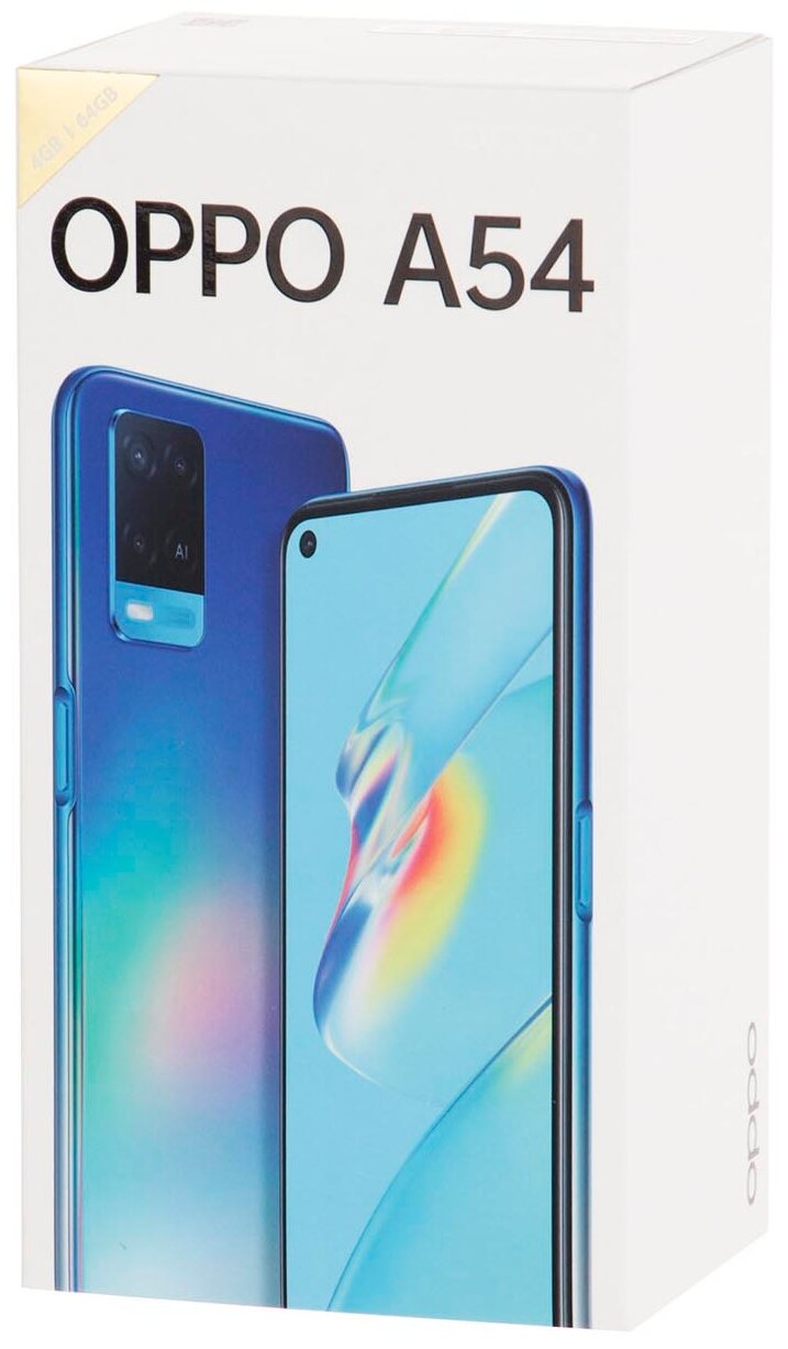 Смартфон OPPO A54 4/128Gb, черный - фото №5