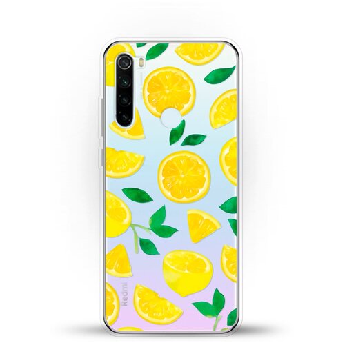 фото Силиконовый чехол лимон на xiaomi redmi note 8t andy & paul