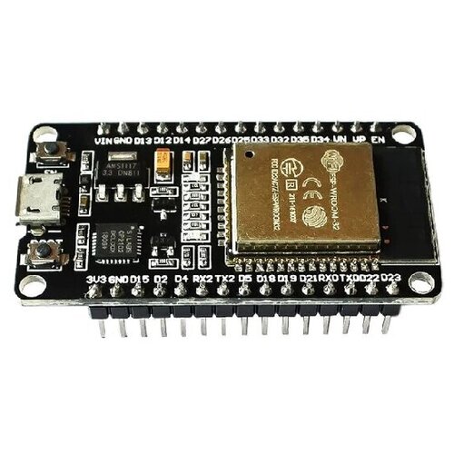 Модуль ESP32 - WROOM WIFI Bluetooth 30 pin Devkit / совместим с Arduino IDE Ардуино проекты контроллер esp wroom 32 esp32