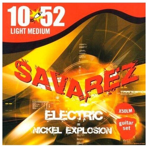 Струны для электрогитары Savarez X50LM струны для гитары savarez x50lm