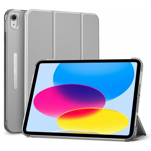 Чехол книжка ESR Ascend Trifold Case для iPad 10th Generation 2022 - Grey, серый