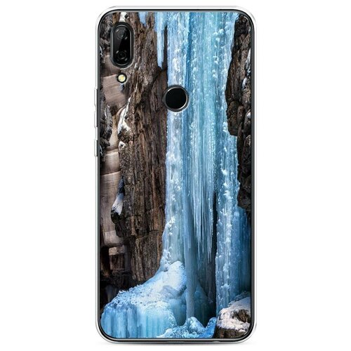 фото Силиконовый чехол "водопад 1" на huawei p smart z / хуавей п смарт z case place