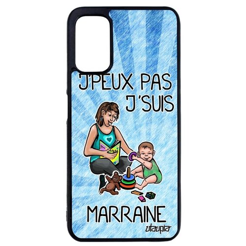 фото Модный чехол на мобильный // xiaomi redmi note 10 4g // "не могу - стала крестной!" юмор комикс, utaupia, голубой