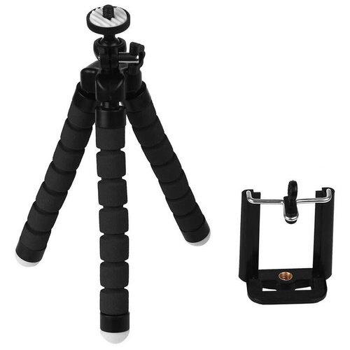 Настольный мини-штатив FLEX-02 ISA черный настольный мини штатив 99l isa gorillapod для телефона action камеры фотокамеры