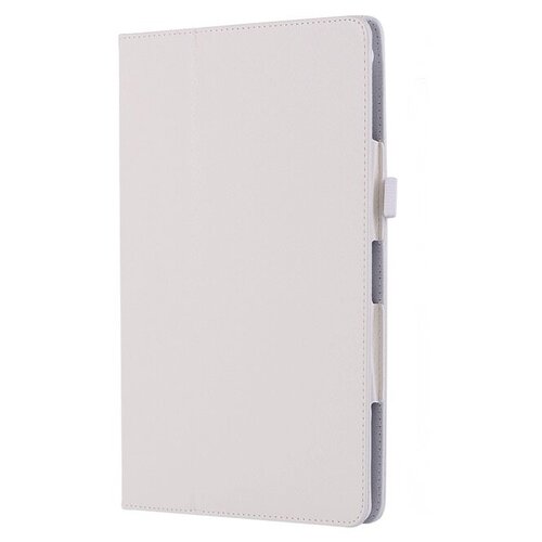 фото Чехол-обложка mypads с подставкой для huawei honor waterplay 10.1 hdn-w09/l09 белый кожаный