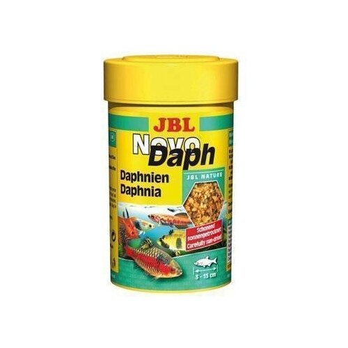 JBL NovoDaph - Сушеная дафния лакомство для акв. рыб и черепах 100 мл (15 г)