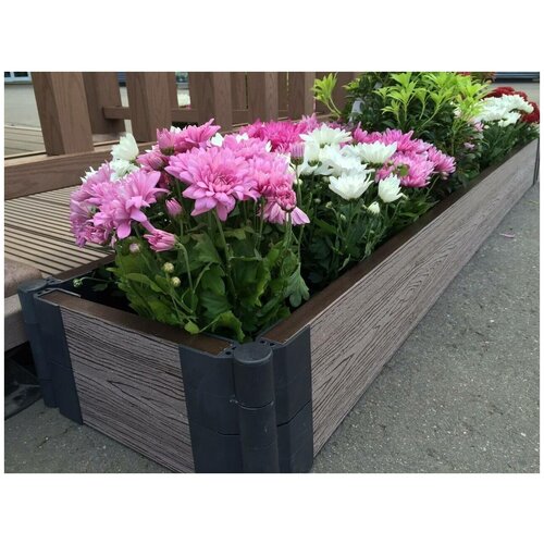 Готовый комплект грядка ДПК Holzhof 2х0,75х0,15 м