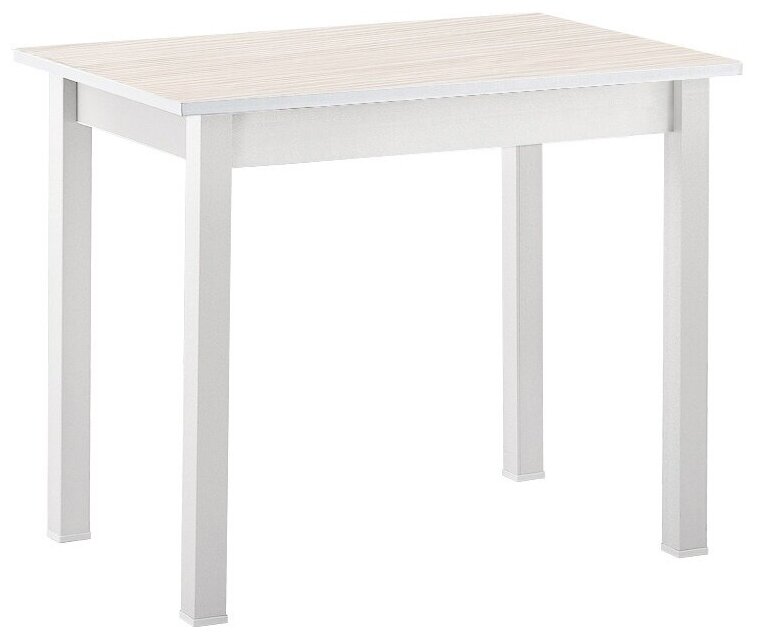 Стол обеденный Боровичи-Мебель Белый, нераскладной, ДхШ: 90х60 см