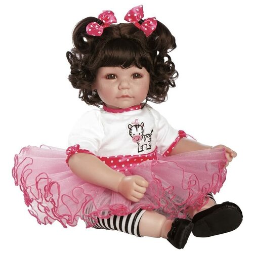 Кукла Adora Zippy Zebra (Адора Яркая зебра) футболка кукла с бантом аниме размер 6 лет белый