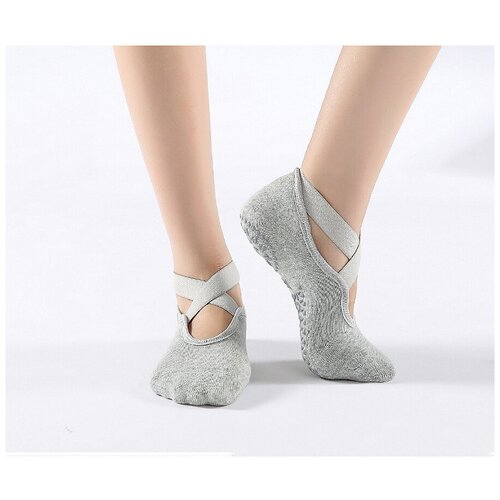 Носки для йоги Yoga Socks нескользящие, размер 35-39