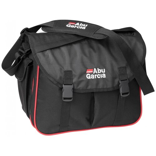 Сумка Abu Garcia Allround Game Bag 38x18x34см, Black/Red сумка водонепроницаемая abu garcia beast pro eva boat bag xl