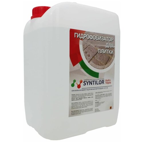 Гидрофобизатор для плитки SYNTILOR Hydro Tegola 5 кг гидрофобизатор на спиртовой основе syntilor hydro pro plus 1 кг