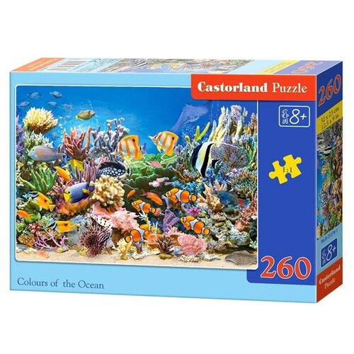 Puzzle-260 Цвета океана, Castorland