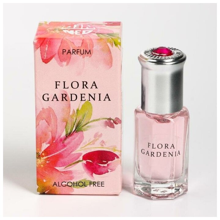 Духи-ролл женские Flora Gardenia, 6 мл 7149879