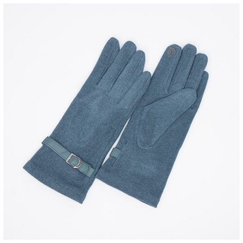фото Перчатки женские, безразмерные, цвет голубой нет бренда