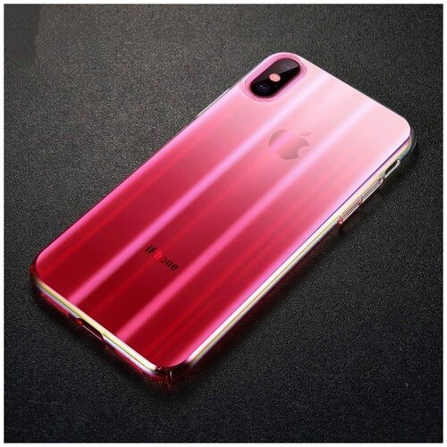 Чехол Baseus Aurora Series для iPhone XS Max (красный)