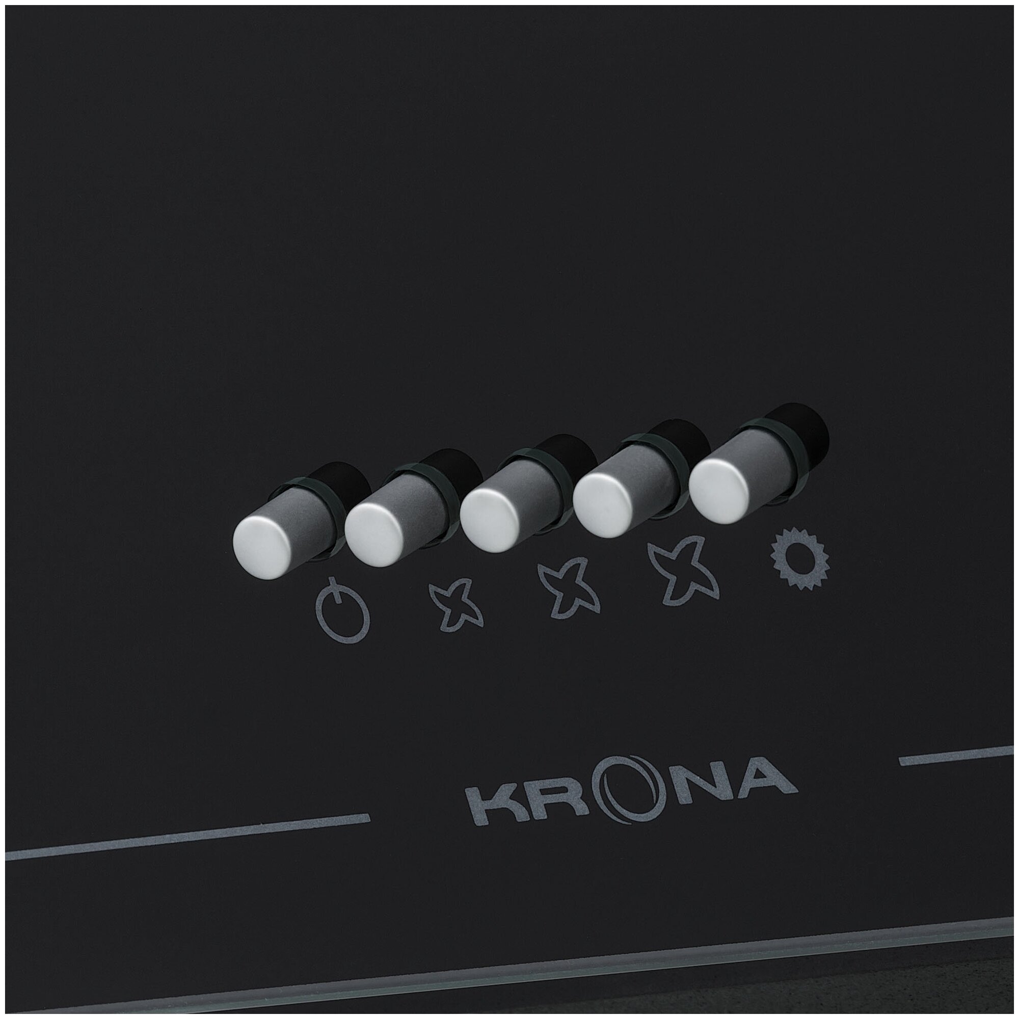 Вытяжка Krona JINA 500 BLACK PB - фотография № 9