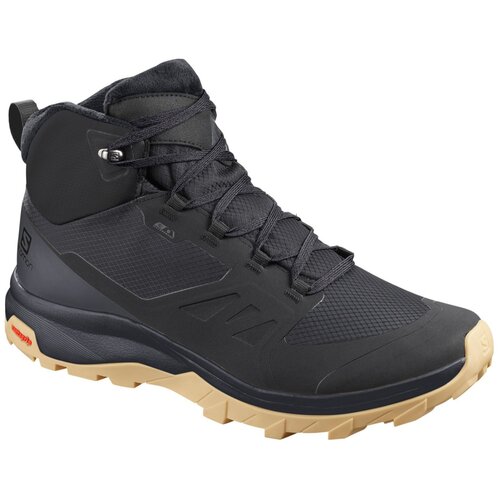 фото Ботинки salomon outsnap cswp black/urban chic/black (uk:9,5)