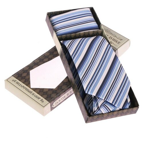 фото Подарочный набор: галстук и платок "дорогому дедушке", микс нет бренда