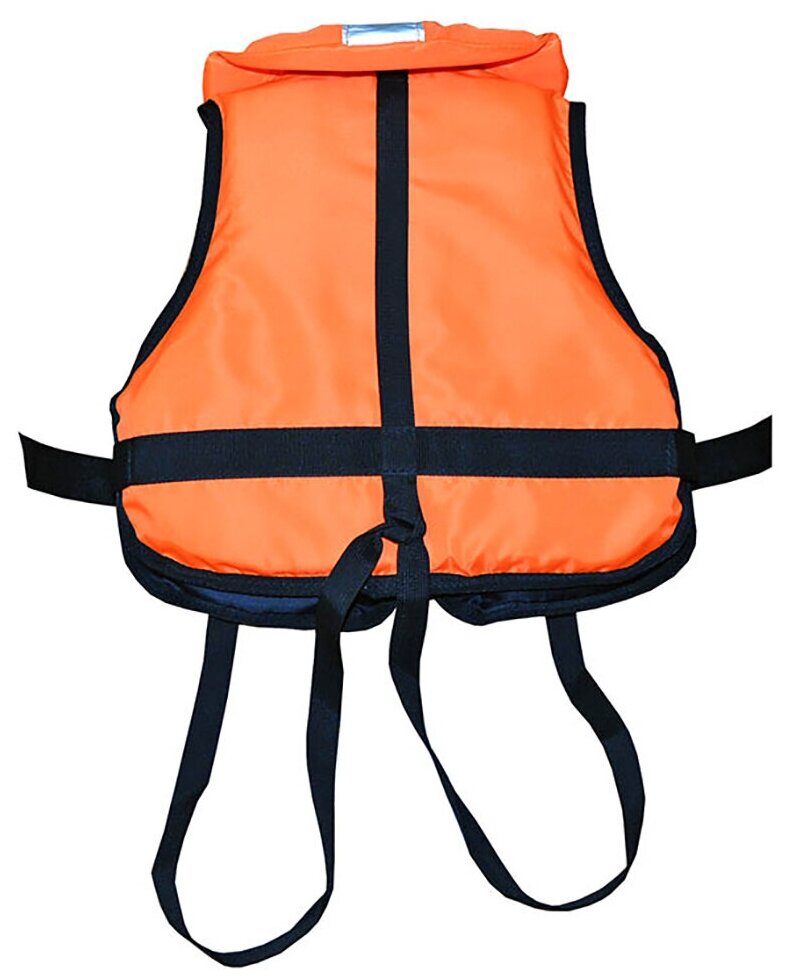 Жилет для водных видов спорта детский Вольный ветер, "Юнга", Оранжевый, размер Без размера - фото №2