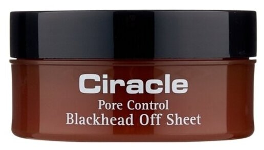 Ciracle, Салфетки для удаления черных точек, Blackhead off sheet (40шт), 50мл