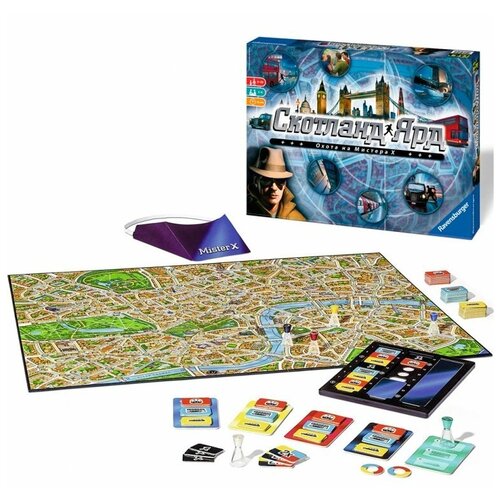 Ravensburger Настольная игра Скотланд Ярд 26780 настольная игра ravensburger скотланд ярд новый русский язык