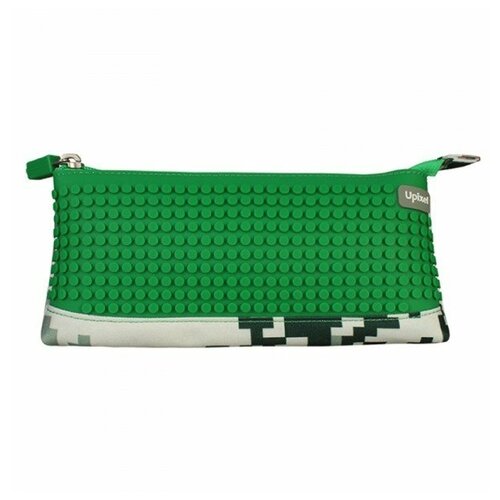 Пиксельный пенал в ярких красках Зеленый хаки WY-B002-A 80947