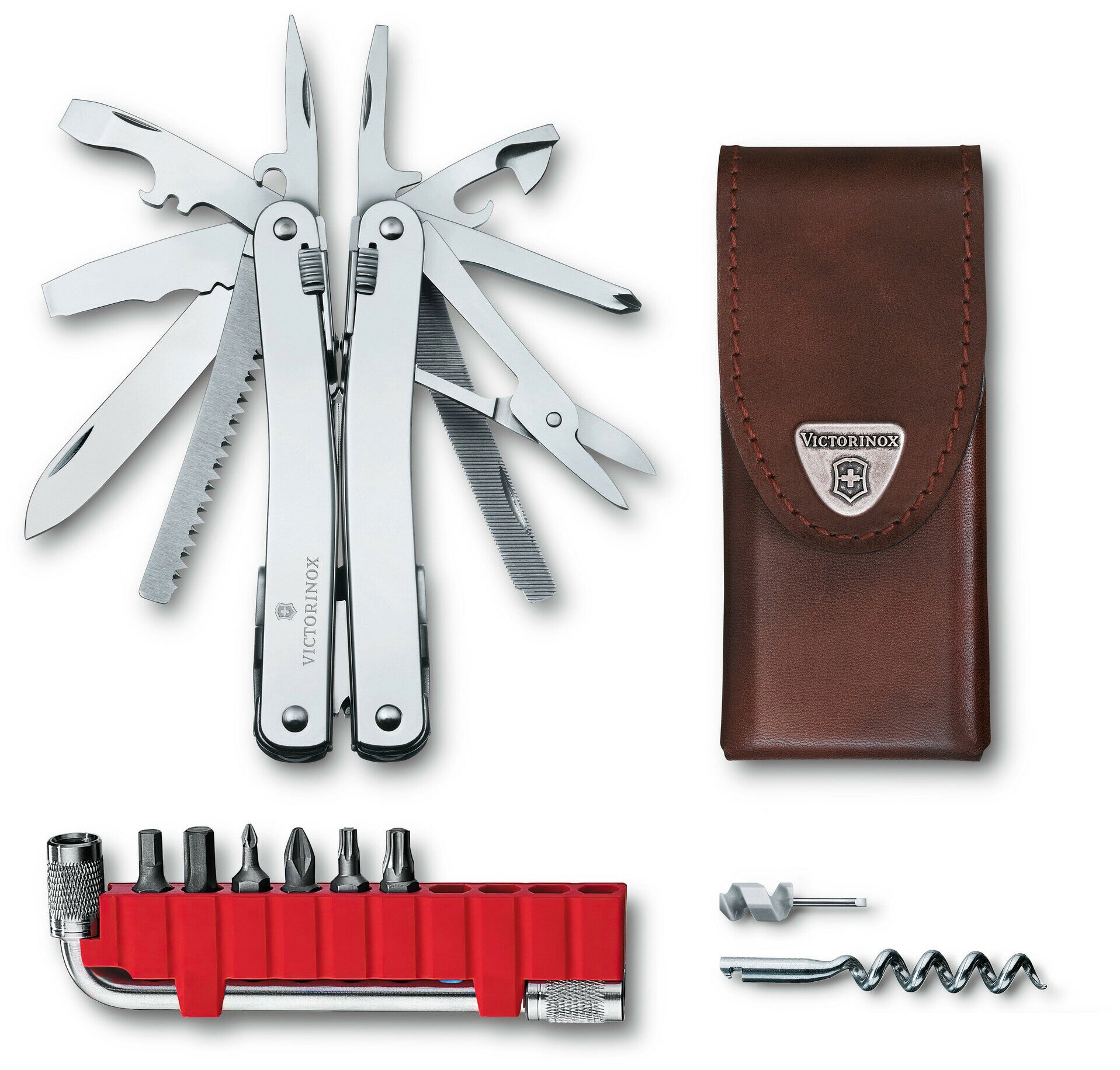 Мультитул Victorinox SwissTool Spirit X серебристый (3.0235. l)