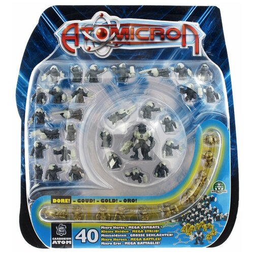 набор фигурок atomicron arsenicus atom 40 шт Набор фигурок Atomicron Carbonium Atom, 40 шт