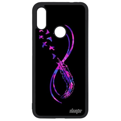 фото Ударопрочный чехол на телефон // xiaomi redmi note 7 // "бесконечность" мудрость infinite, utaupia, черный