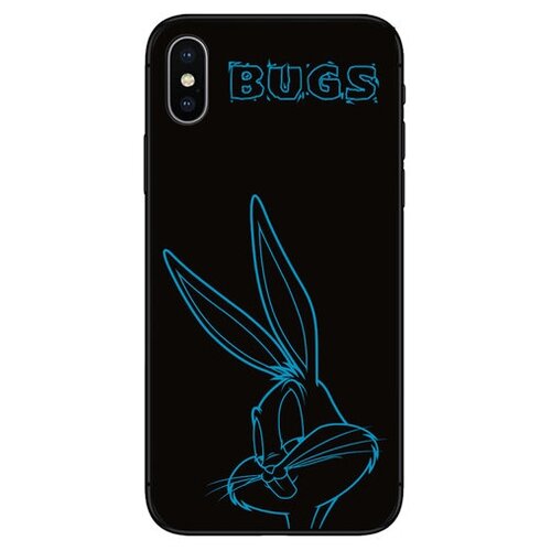 фото Чехол для iphone x/xs, looney tunes, черный, deppa 124930