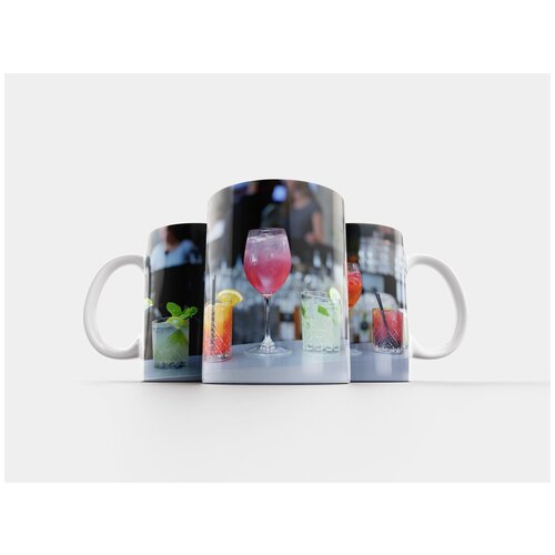 фото Кружка "коктейль, бар, питьевой" 320 мл lotsprints