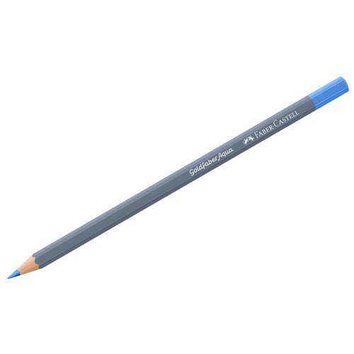 Faber-Castell Акварельный карандаш Goldfaber Aqua 12 шт. 140 светлый ультрамарин