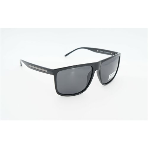Солнцезащитные очки Premier, оправа: пластик, с защитой от УФ, черный