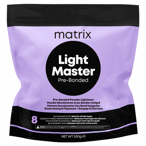 фото Matrix light master обесцвечивающий порошок с бондером, 500 г