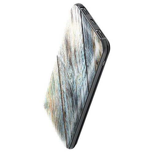 фото Внешний аккумулятор qumo power bank poweraid p10000 10000mah wood 24148