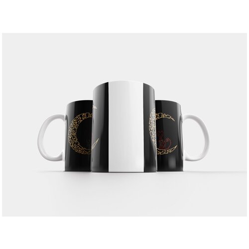 фото Кружка "полночь, луна, кошка" 320 мл lotsprints